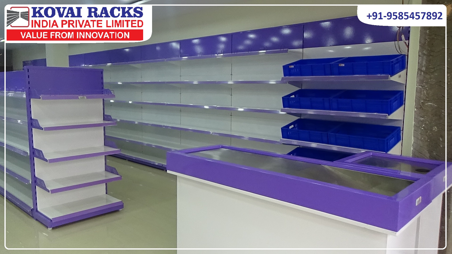 Supermarket Cash Counter Manufacturer In Coimbatore