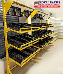 Strong and Neat Vegetables and Fruits Shop Racks in Chennai for Modern Stores